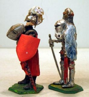   New Hope Design Medieval Knights in Armour 54mm Fine Lead