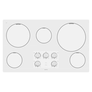 Maytag MEC7536WW 36 Electric Cooktop with 5 Overall El