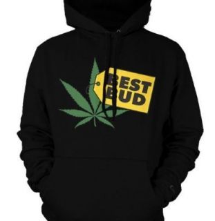 Best Bud Hoodie Pullover Sweatshirt Weed Pot Smoking Humor Funny 