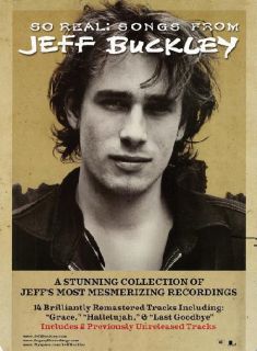  Jeff Buckley "So Real" Poster