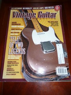   Guitar Magazine July 2007 David Bromberg Frank Marino Airline Amps K 5