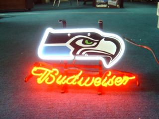 Seattle Seahawks Football Beer Bar Neon Light Sign IF055