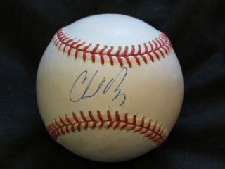   Chipper Jones Hand Signed Official MLB Budig Rawlings Baseball