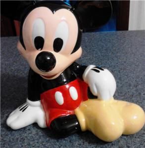   Mickey Mouse Bank Ceramic Made in China Lake Buena Vista, Florida