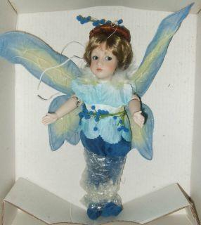 1984 Victoria Impex Blue Fairy Porcelain Doll by Cindy McClure Tamoms 