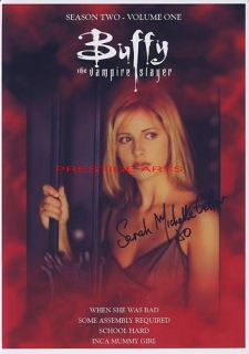 Signed Buffy The Vampire Slayer Movie Poster Reprint