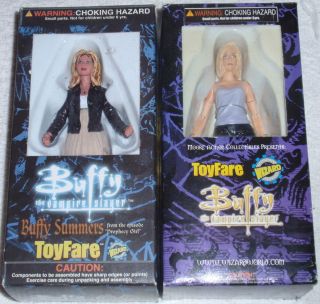 Buffy the Vampire Slayer Summers ToyFare Exclusive 6 Action Figure Lot 
