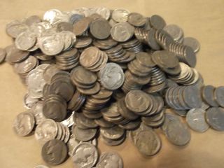 400 Dateless Buffalo Nickels 10 rolls of no date Indian Head 5 Cents 