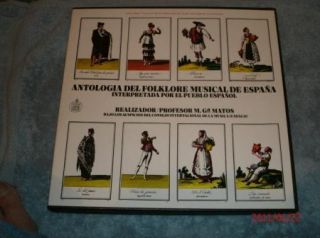 Antologia Del Folklore Musical de Espana Boxed Set