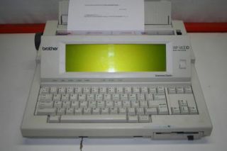 Brother Word Processor Model WP 1400D With Screen Tested Working