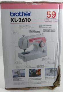 Brother XL2610 Free Arm Sewing Machine   $150 retaill value