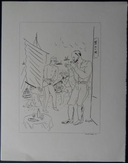 FOUJITA  Intoxique 16 LITHOGRAPHS SIGNED # RARE 1928 # LIMITED ONLY 