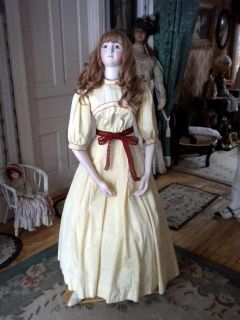 RARE Bru Lady Grace Life Size Doll Mannequin French Porcelain Bisque 