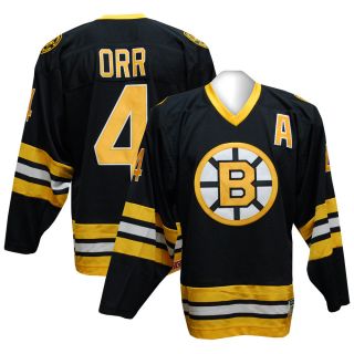 Boston Bruins Bobby Orr Vintage Throwback CCM Jersey XL