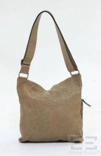 Brunello Cucinelli Tan Leather Pocket Front Crossbody Bag