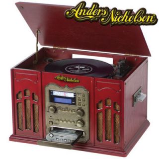 Nostalgic Turntable to CD Burner Player Tape Player Am FM Record 