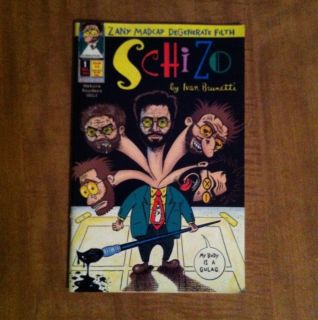 Schizo 1 by Ivan Brunetti 1994 Antarctic Press