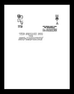 Jack Kirby Fantastic Four 27 RARE Production Art Cover