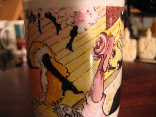   Coffee Mug Masters Collection D Burrows Toulouse Lautrec RARE