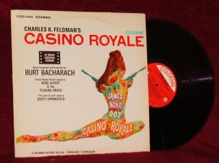 OST LP Casino Royale Burt Bacharach Herb Alpert 1967 Colgems Stereo VG 