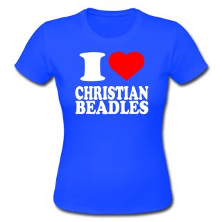 Love Christian Beadles Top T Shirt Womens Girls Tshirt