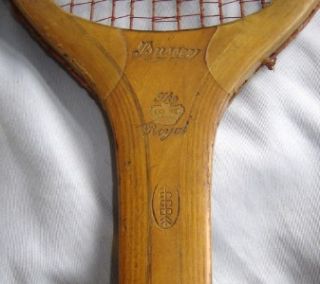 Vintage Bussey Tennis Racket The Royal