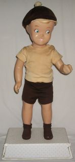 Vintage Buster Brown Advertising Doll 29 RARE Store Display Mannequin 