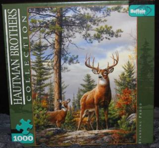 Hautman Brothers Deer Buck Standing Proud Jigsaw Puzzle