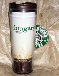 STARBUCKS COFFEE BUDAPEST CITY HUNGARY TUMBLER COLLECTIBLE TRAVEL MUG 