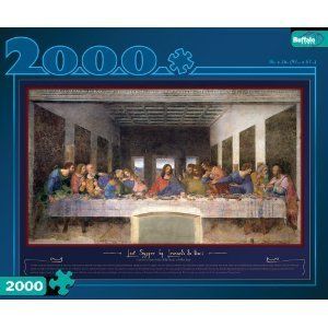 Buffalo Games 2000 Piece The Last Supper New Jigsaw Hobbies Puzzles 