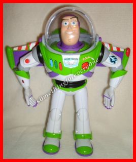 DISNEY TOY STORY BUZZ LIGHTYEAR talking light up action figure pop out 