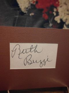 Ruth Buzzi Autograph Super Funny Display Signed Signature COA 