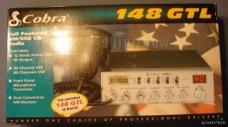 Cobra 148 GTL 40 Channel Classic Mobile CB Radio RF Gain 40 Am 80 SSB 