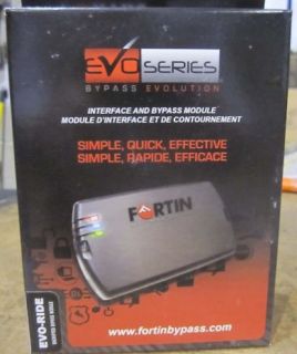 Fortin EVO Ride High Encrypted Key Immobilizer Bypass