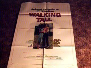Walking Tall C Orig Movie Poster 1973 Buford Pusser