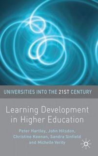learning development in higher education by peter hartley estimated 