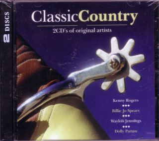 Classic Country 2 CD Great 50s 60s Misprint Cline