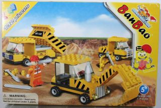 Banbao Construction Building Blocks 8126 132 Pieces Fits Lego