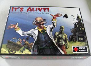 Its Alive The Monster Building Game Frankenstein Mad Scientist Fun 