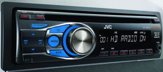 JVC KD HDR44 CD Receiver Built in HD Radio Tuner KDHDR44 KDHDR44B 