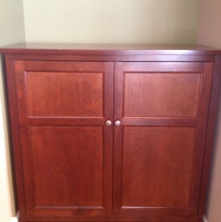  Custom Built Wood Cabinet