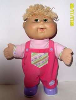 Cabbage Patch Kids Doll 2007 Baby Go Bye Bye Talking