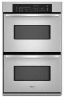 WHIRLPOOL RBD305PVS 30 DOUBLE ELECTRIC WALL OVEN