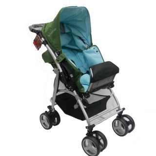 Bumbleride Flyer Reversible Handle Stroller with 7 Wheels Seagrass 