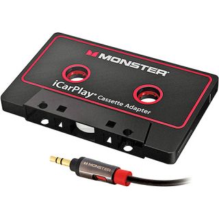 Monster Cable 129342 00 iCarPlay Cassette Adapter 800 for iPod iPhone 