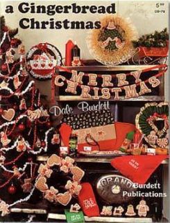 Dale Burdett A Gingerbread Christmas Cross Stitch Book