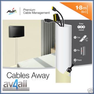 Cable Management Covers for Hiding TV Wires AVF UA180W