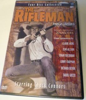 The Rifleman  Brand New Factory Sealed Boxed Set 4 disc Collection 6 