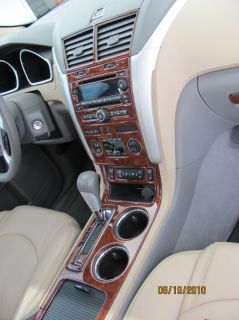 Cadillac ATS Interior Burl Wood Dash Trim Kit Set 2013