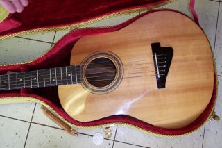 Burrell Ergonomic DN007 Acoustic Guitar w Hardshell Case